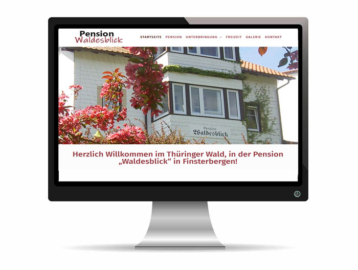 Website für Ferienpension